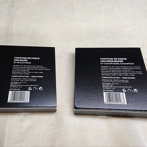 Sugar Bundle of 2 - Mini Blush & Mini Highlighter - Picture 2 of 6